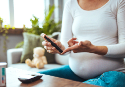 A lady with medical instrument
